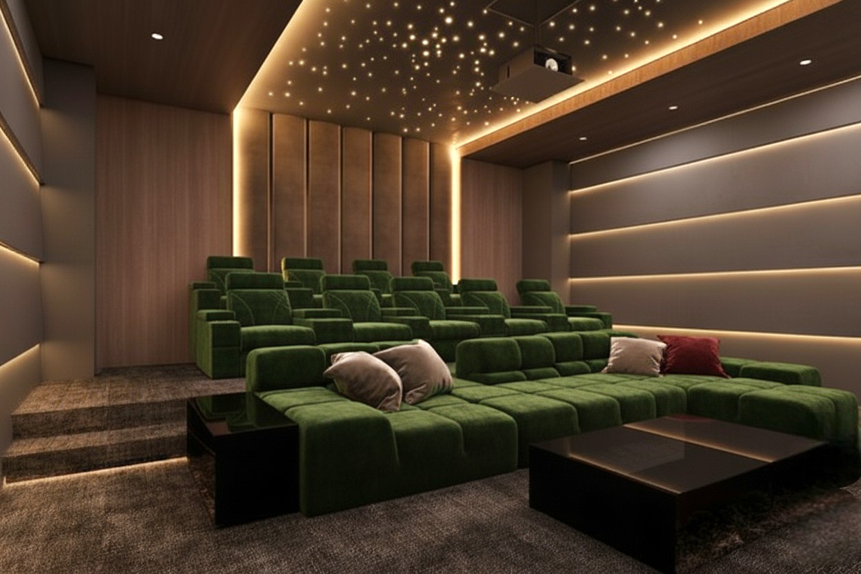 Luxury Theater Room